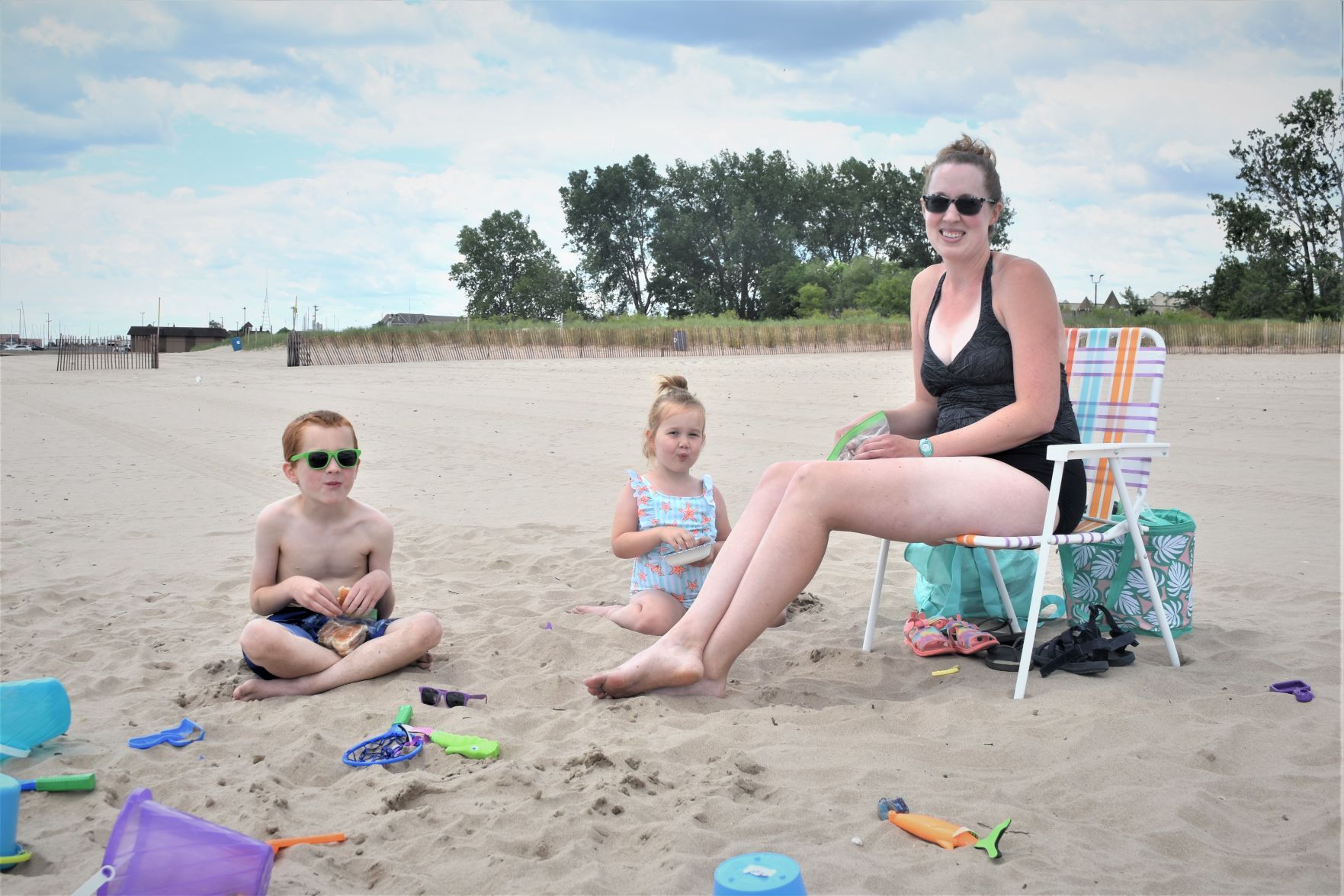 A morning at the beach